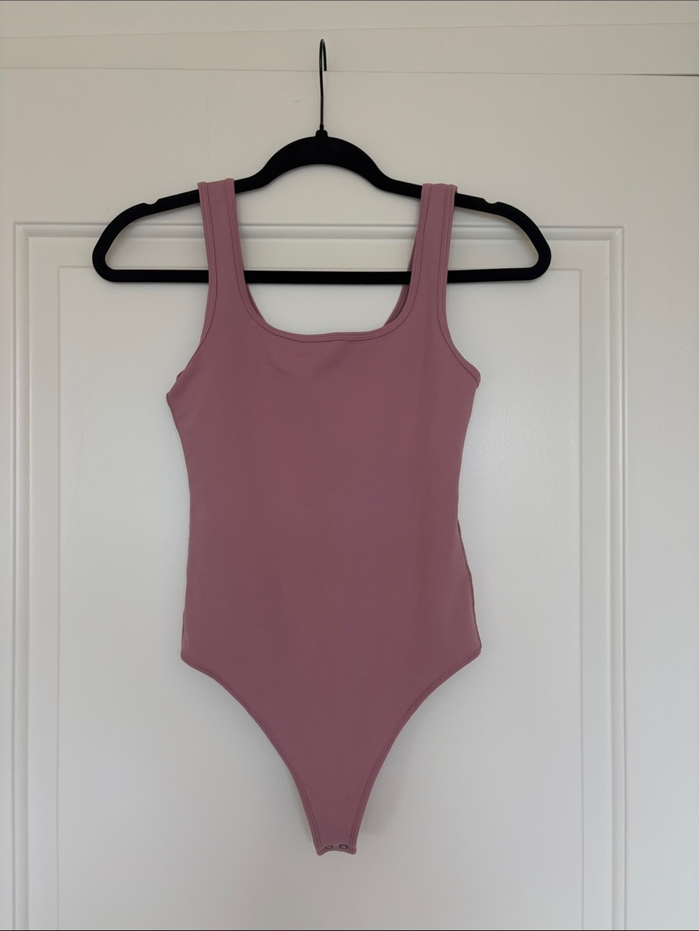 Abercrombie & Fitch Soft A&F Collection Mauve Tank Top Bodysuit